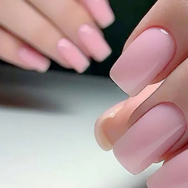 ✨ Faux Ongles Réutilisables – 24 pièces avec colle incluse | -50 % Offre de lancement