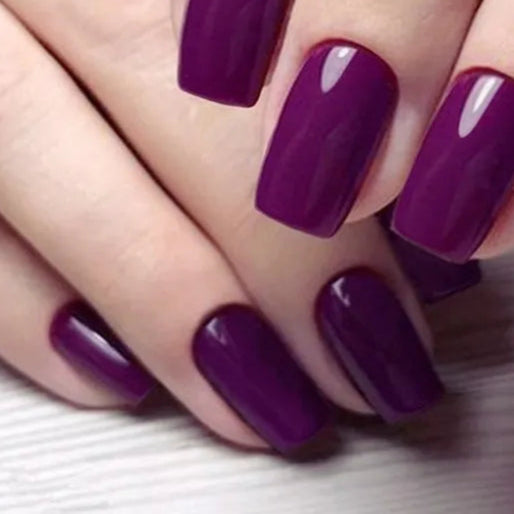 ✨ Faux Ongles Réutilisables – 24 pièces avec colle incluse | -50 % Offre de lancement